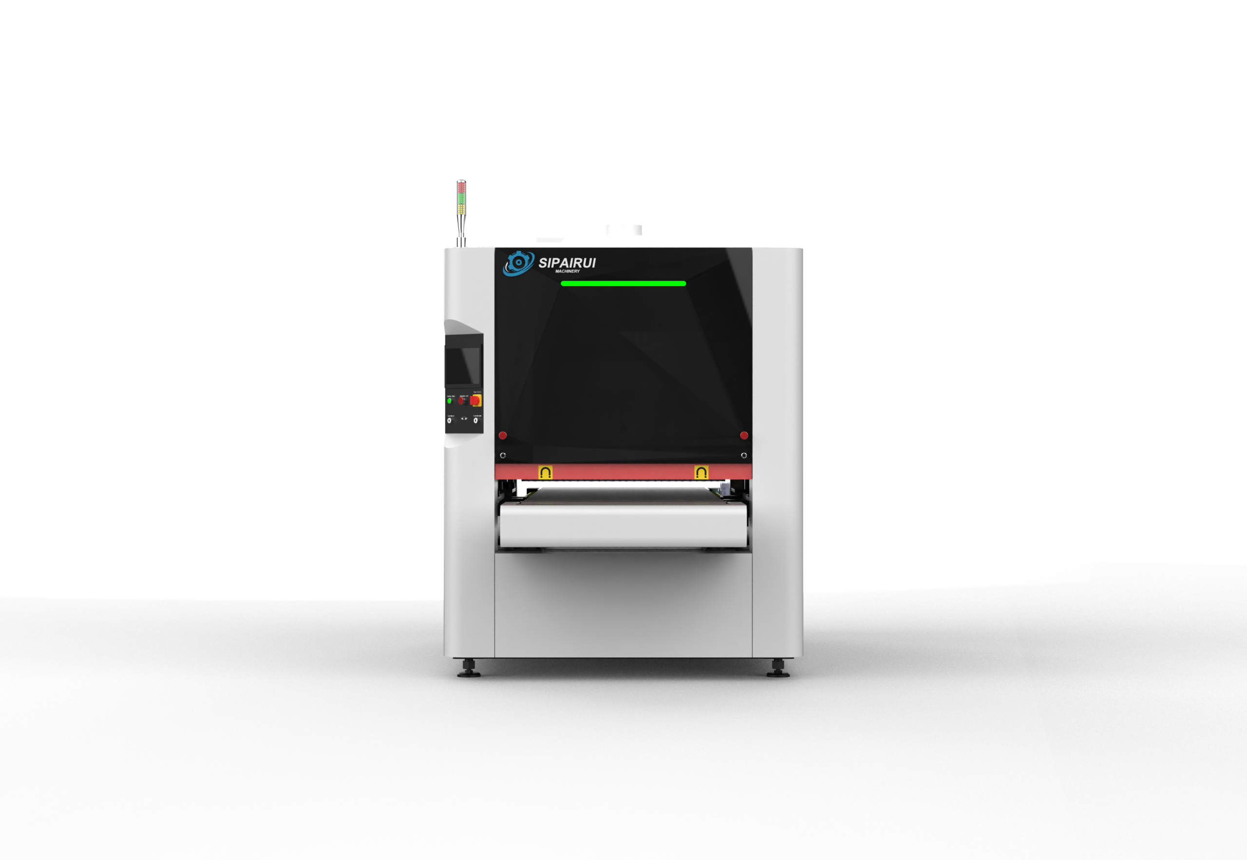 industrial metal polishing machine