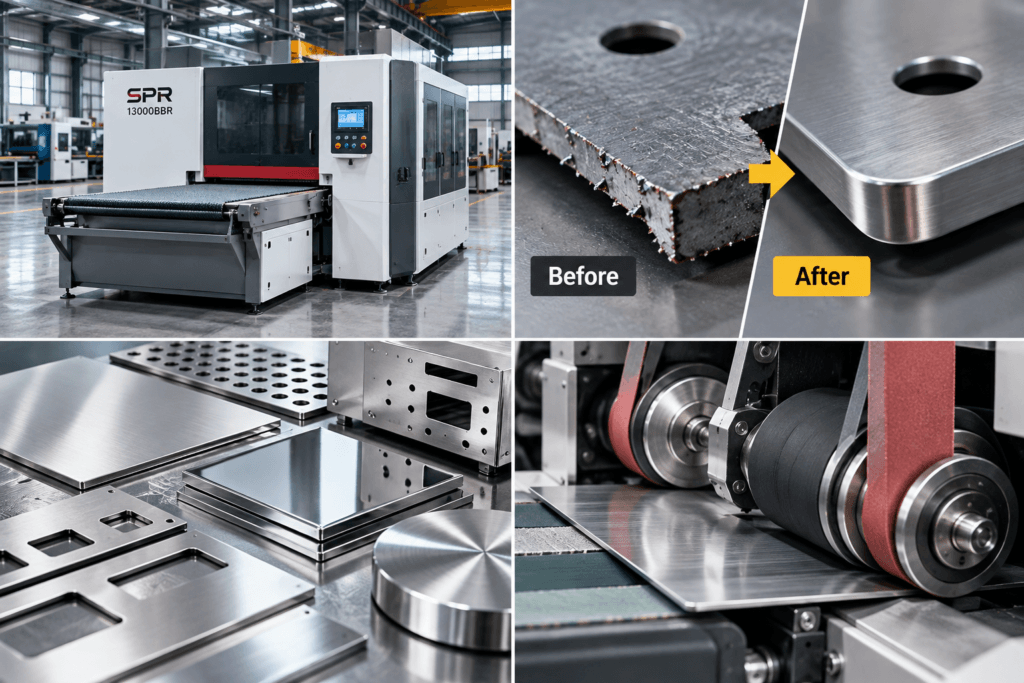 Polishing Machines for precision metal grinding and deburring