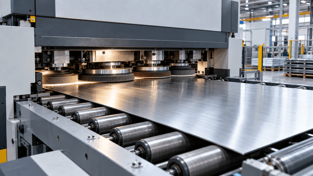 Polishing Machines for metal deburring and edge rounding