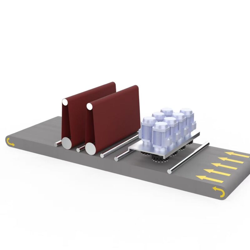 industrial metal polishing machine