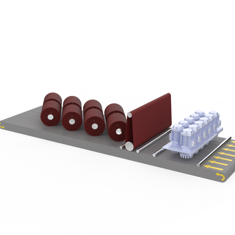 industrial metal polishing machine