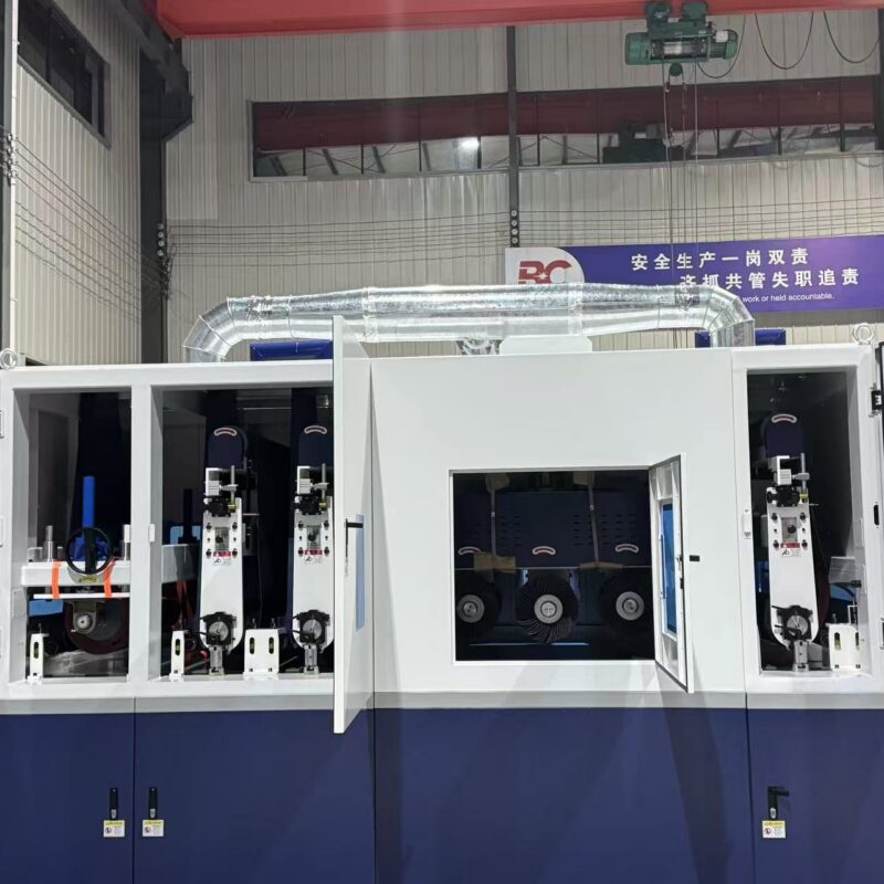 industrial metal polishing machine